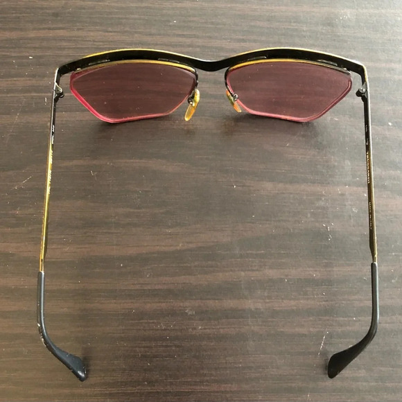 Vintage Trussardi TPL 118/N Snake Print Frame Sunglasses - Made in Italy - Picture 8 of 10